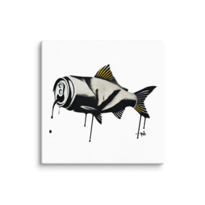 🎨 Toile “Poisson Canette”