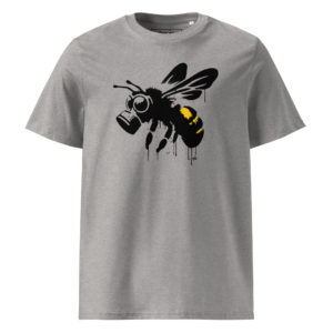Alternative view of 🐝 T-shirt “Nectar Noir”– Organic 🌿