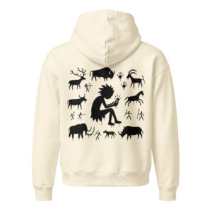 Alternative view of HOODIE — CAVE SCROLL